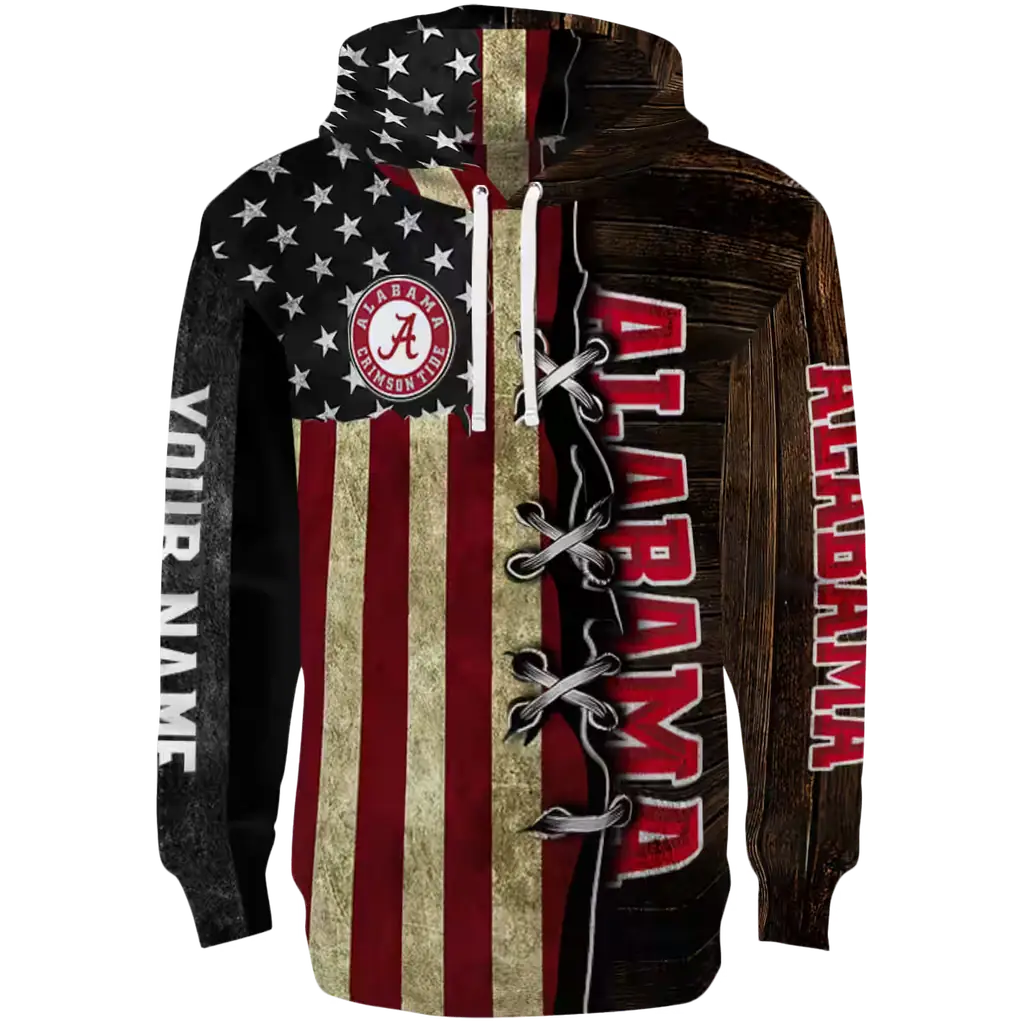 custom alabama crimson tide american pride hoodie best selling custom alabama crimson tide american pride hoodie best selling