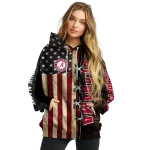custom alabama crimson tide american pride hoodie best selling