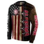 custom alabama crimson tide american pride hoodie best selling