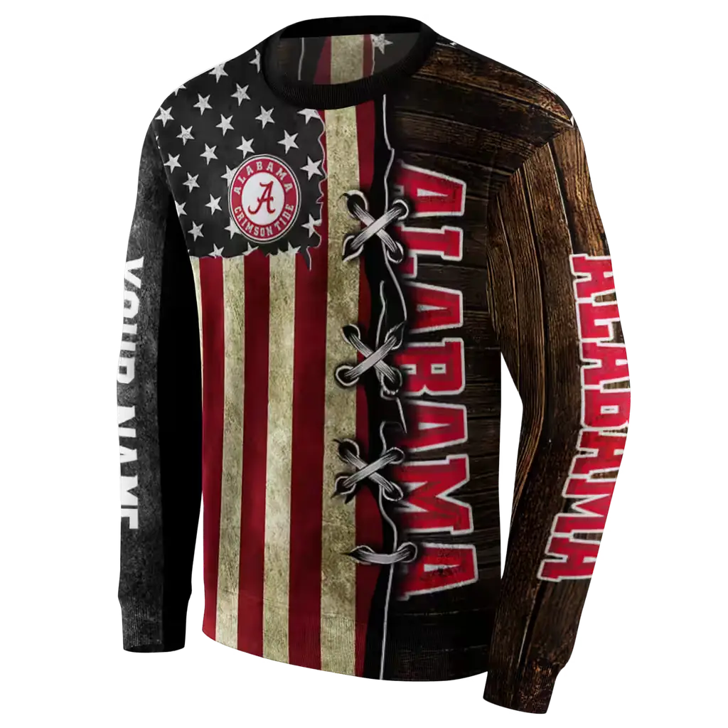 custom alabama crimson tide american pride hoodie new arrival custom alabama crimson tide american pride hoodie new arrival