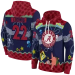 custom alabama crimson tide spongebob patrick star crimson navy hoodie best selling