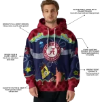 custom alabama crimson tide spongebob patrick star crimson navy hoodie best selling