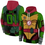 custom alabama crimson tide superhero armor crimson green hoodie best selling