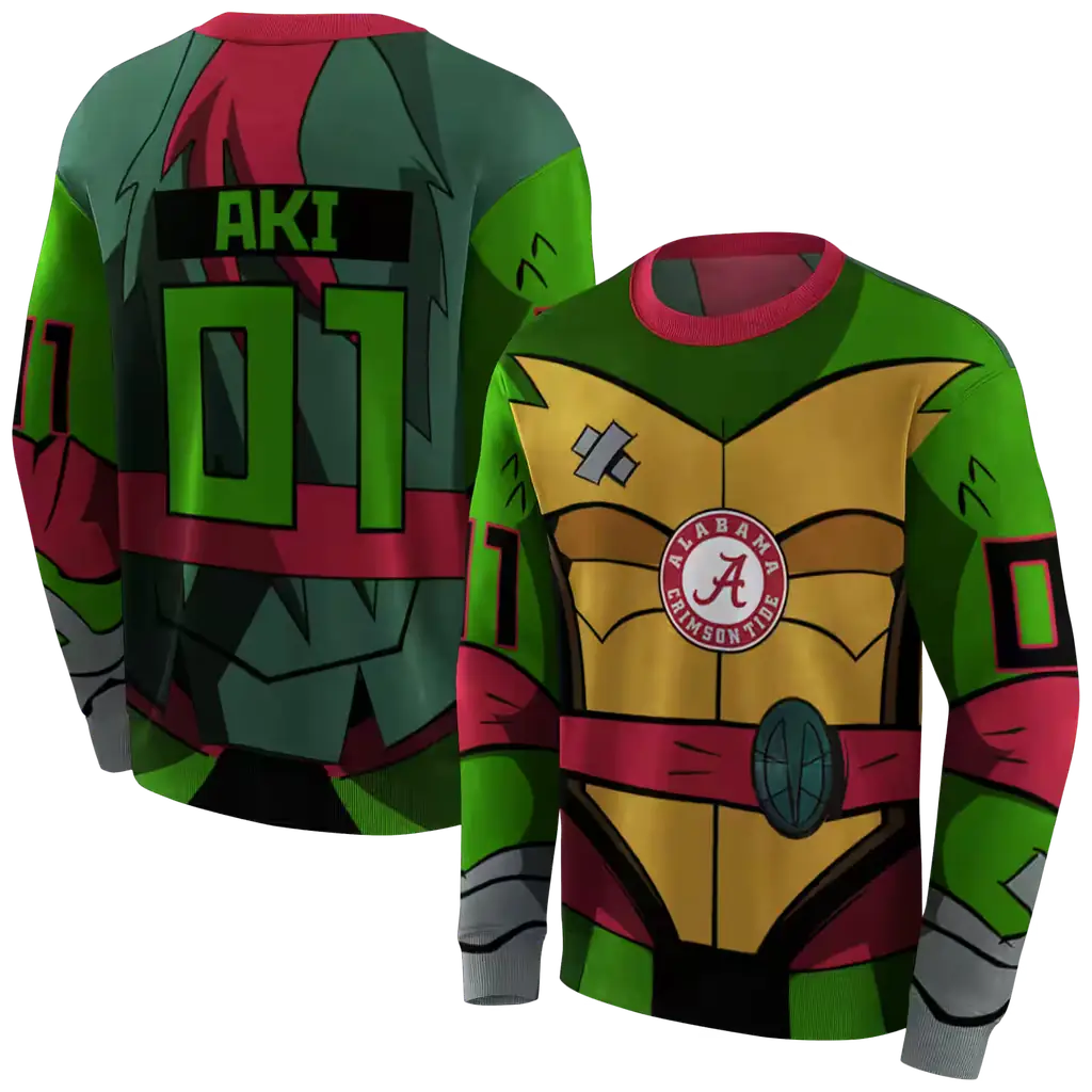 custom alabama crimson tide superhero armor crimson green hoodie premium grade custom alabama crimson tide superhero armor crimson green hoodie premium grade