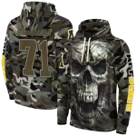 custom appalachian state mountaineers camo skull hoodie best selling