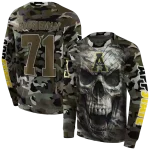 custom appalachian state mountaineers camo skull hoodie best selling