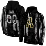 custom appalachian state mountaineers distressed flag black hoodie best selling