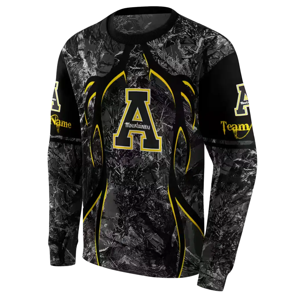 custom appalachian state mountaineers hunting theme black hoodie new arrival custom appalachian state mountaineers hunting theme black hoodie new arrival