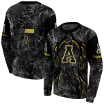 custom appalachian state mountaineers hunting theme black hoodie best selling