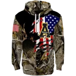 custom appalachian state mountaineers tree camo hoodie best selling