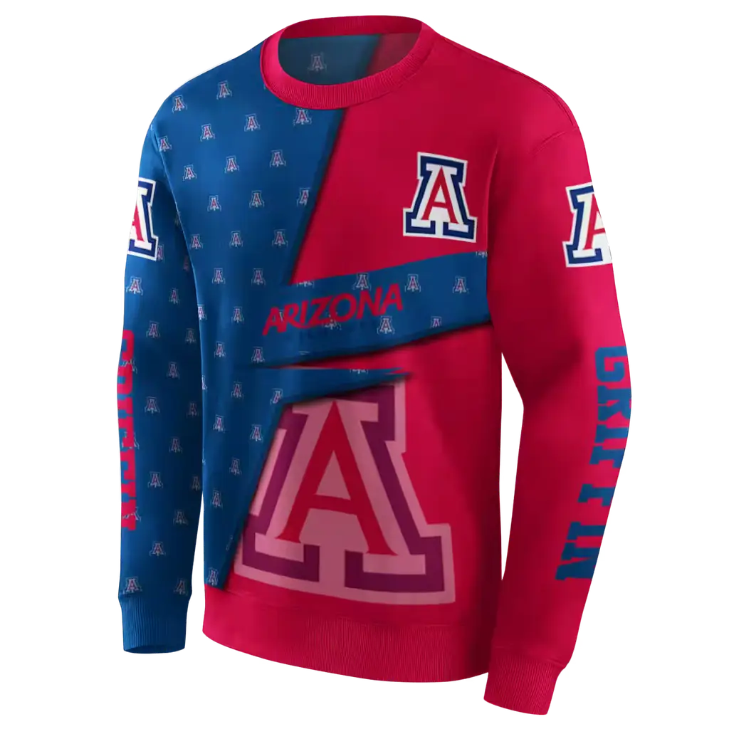 custom arizona wildcats abstract shape red hoodie new arrival custom arizona wildcats abstract shape red hoodie new arrival