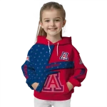 custom arizona wildcats abstract shape red hoodie best selling