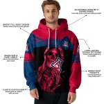 custom arizona wildcats grim reaper red black hoodie best selling