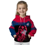 custom arizona wildcats grim reaper red black hoodie best selling