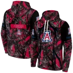custom arizona wildcats hunting theme red black hoodie best selling