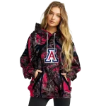 custom arizona wildcats hunting theme red black hoodie best selling