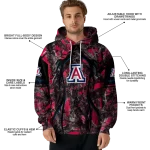 custom arizona wildcats hunting theme red black hoodie best selling