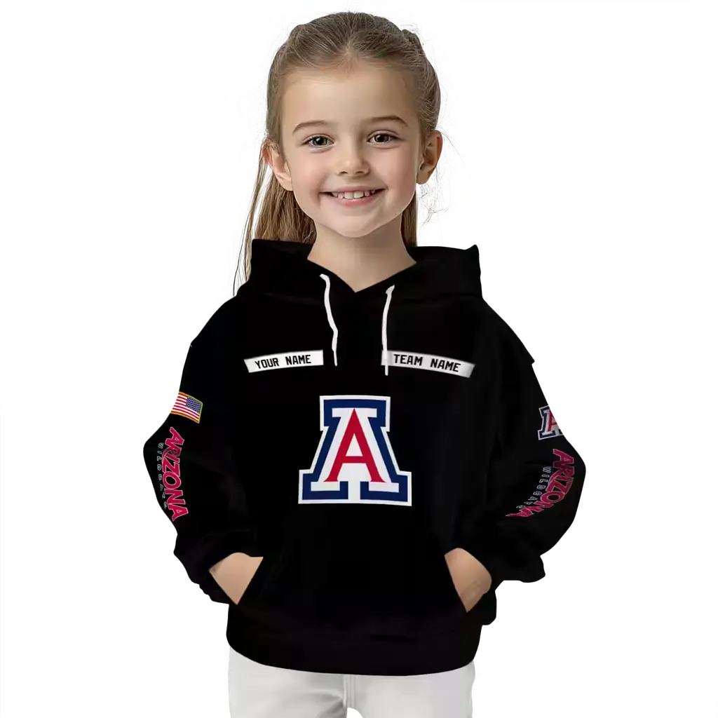 custom arizona wildcats punisher skull black hoodie top rated custom arizona wildcats punisher skull black hoodie top rated