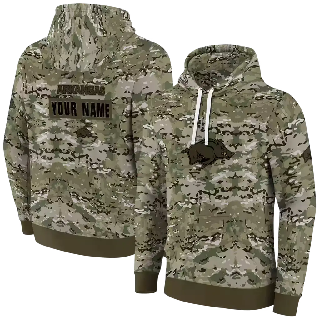 custom arkansas razorbacks military style hoodie fashion forward custom arkansas razorbacks military style hoodie fashion forward