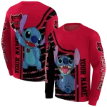 custom arkansas state red wolves stitch scarlet hoodie best selling