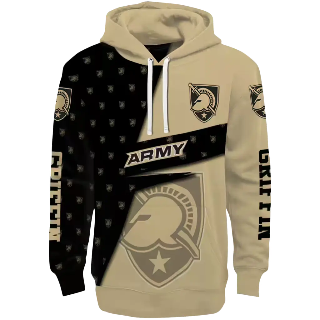 custom army black knights abstract shape gold hoodie best selling custom army black knights abstract shape gold hoodie best selling