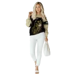 custom army black knights grim reaper gold black hoodie best selling