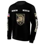custom army black knights punisher skull black hoodie best selling