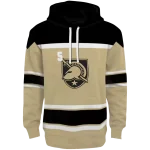 custom army black knights striped pattern gold hoodie best selling