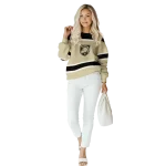 custom army black knights striped pattern gold hoodie best selling