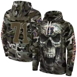 custom auburn tigers camo skull hoodie best selling
