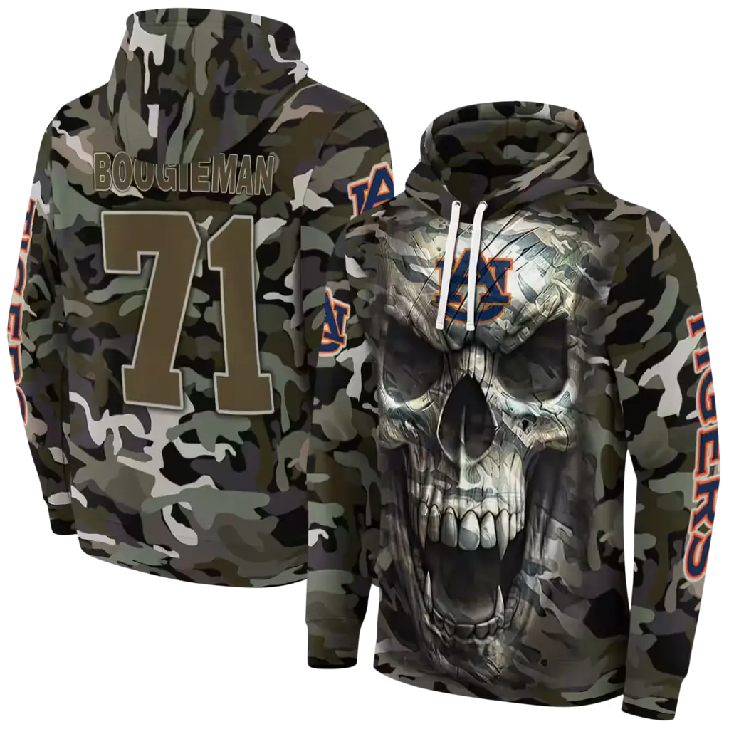 custom auburn tigers camo skull hoodie fashion forward custom auburn tigers camo skull hoodie fashion forward