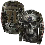 custom auburn tigers camo skull hoodie best selling