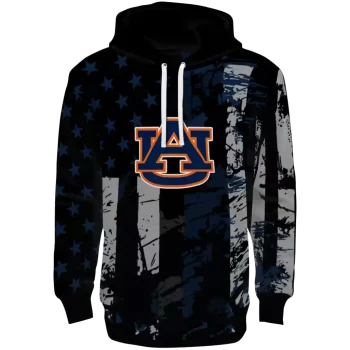 custom auburn tigers distressed flag navy blue black hoodie best selling