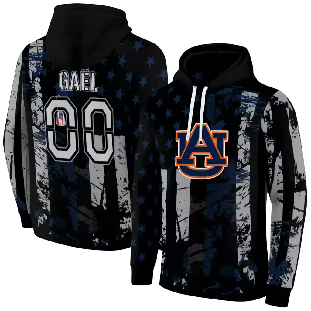 custom auburn tigers distressed flag navy blue black hoodie fashion forward custom auburn tigers distressed flag navy blue black hoodie fashion forward