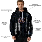 custom auburn tigers distressed flag navy blue black hoodie best selling