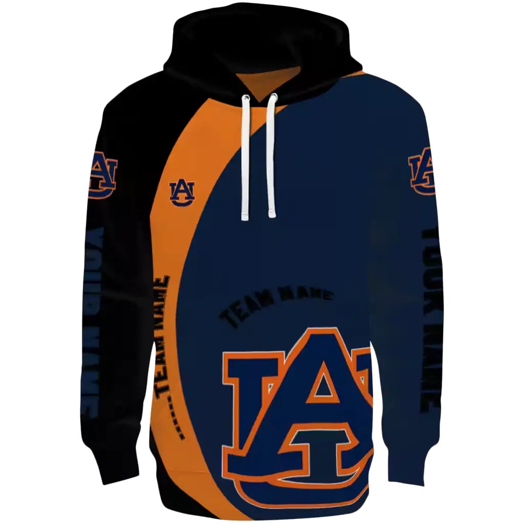 custom auburn tigers minimalist design navy blue black hoodie best selling custom auburn tigers minimalist design navy blue black hoodie best selling