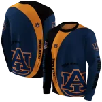 custom auburn tigers minimalist design navy blue black hoodie best selling
