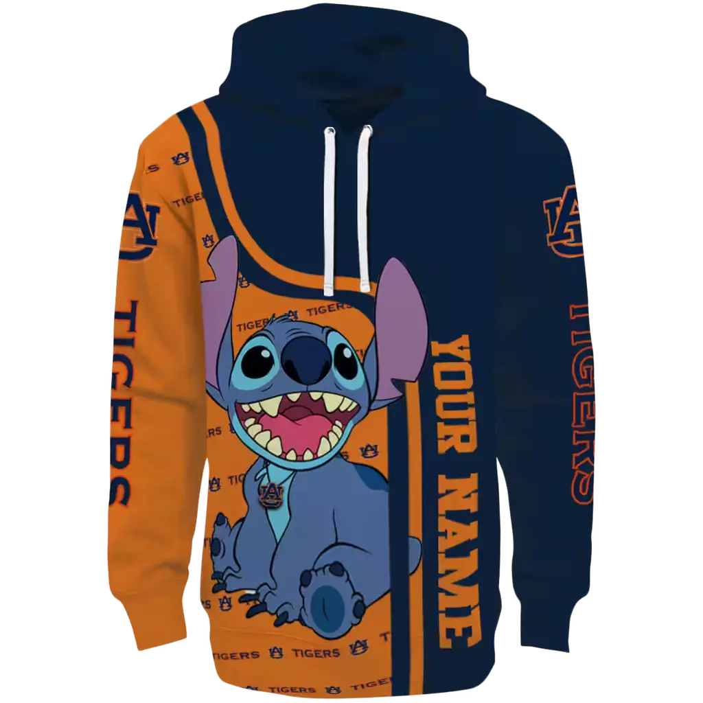 custom auburn tigers stitch navy blue hoodie best selling custom auburn tigers stitch navy blue hoodie best selling