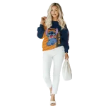 custom auburn tigers stitch navy blue hoodie best selling