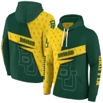 custom baylor bears abstract shape green hoodie best selling