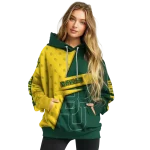 custom baylor bears abstract shape green hoodie best selling