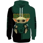 custom baylor bears baby yoda green black hoodie best selling