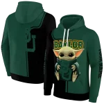 custom baylor bears baby yoda green black hoodie best selling