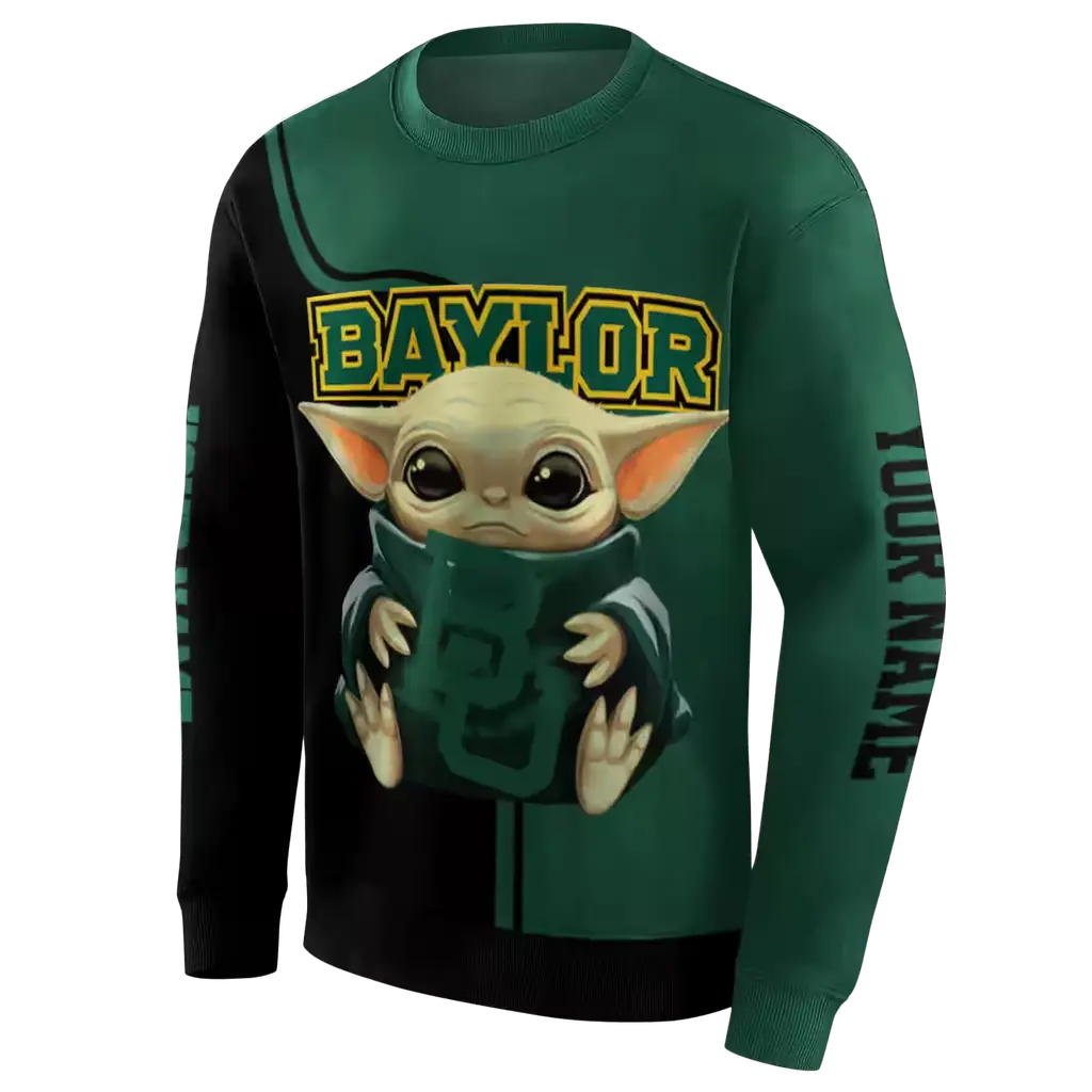 custom baylor bears baby yoda green black hoodie new arrival custom baylor bears baby yoda green black hoodie new arrival
