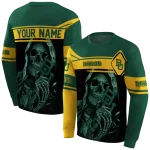 custom baylor bears grim reaper green black hoodie best selling