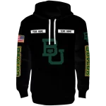 custom baylor bears punisher skull black hoodie best selling