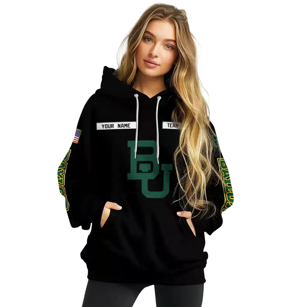 custom baylor bears punisher skull black hoodie high quality custom baylor bears punisher skull black hoodie high quality