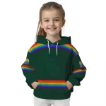 custom baylor bears rainbow stripes green hoodie best selling