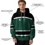custom baylor bears striped pattern green hoodie best selling