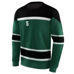 custom baylor bears striped pattern green hoodie best selling